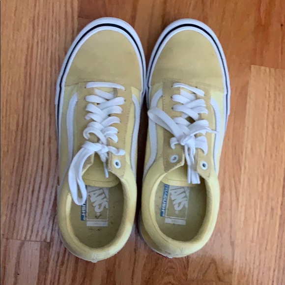 yellow vans size 9